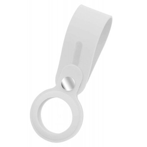 Чохол для бездротового маяка Armorstandart for AirTag Silicone Loop with Button White (ARM58923)