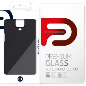 Чохол для смартфону Armorstandart Matte Slim Fit for Xiaomi Redmi Note 9S/9 Pro/9 Pro Max Black (ARM58053) + защитное стекло
