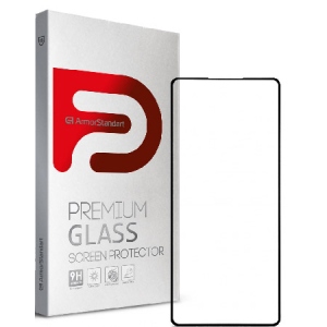 Захисне скло для смартфону Armorstandart Oppo Reno5 Pro Black Full Glue Curved (ARM58119)