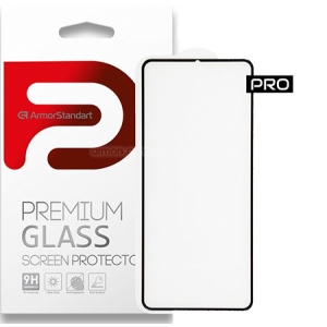 Захисне скло для смартфона Armorstandart Pro for Samsung A02 (A022) / A02s (A025) Black (ARM58384)