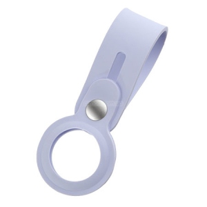 Чохол для бездротового маяка Armorstandart for AirTag Silicone Loop with Button Purple (ARM59156)