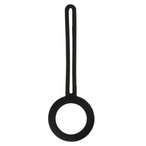 Чохол для бездротового маяка Armorstandart for AirTag Silicone Long Loop Open Black (ARM59281)