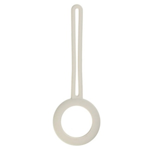 Чохол для бездротового маяка Armorstandart for AirTag Silicone Long Loop Open White (ARM59282)