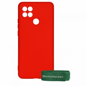 Чохол для смартфону Armorstandart ICON Case for OPPO A15/15S Chili Red + Органайзер cactus (ARM58517) замовити в Україні