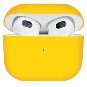 Чохол для навушників Armorstandart Ultrathin Silicone Case for Apple AirPods 3 Yellow (ARM60299)