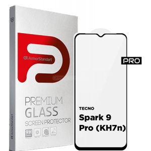 Захисне скло для смартфону Armorstandart Pro for TECNO Spark 9 Pro (KH7n) Black (ARM64652)