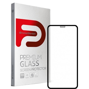 Захисне скло для смартфону Armorstandart Full Glue Curved for iPhone 11/XR Black (ARM64833)