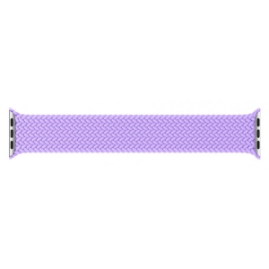 Ремінець для смарт-годинника Armorstandart Braided Solo Loop for Apple Watch 38mm/40mm/41mm Lavender Grey Size 4 (ARM64898)