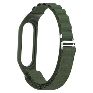 Ремінець для фітнес-браслету Armorstandart AlpinaStyle Band for Xiaomi Mi Band 7/6/5/4 Green (ARM64988) замовити в Україні