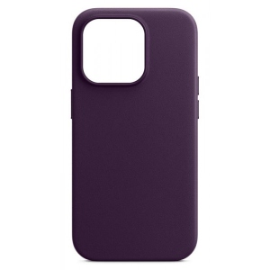 Чохол для смартфону Armorstandart Fake Leather for Apple iPhone 14 Pro Dark Cherry (ARM64398)