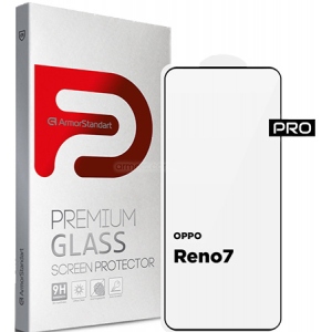 Захисне скло для смартфону Armorstandart Pro for Oppo Reno7 Black (ARM66553)