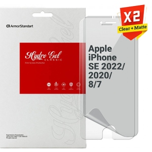 Захисна плівка для смартфону Armorstandart Clear + Matte for Apple iPhone SE 2022/2020/8/7 (ARM66859)