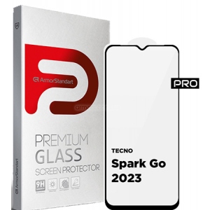 Захисне скло для смартфону Armorstandart Pro for TECNO Spark Go 2023 (BF7) Black (ARM67166)