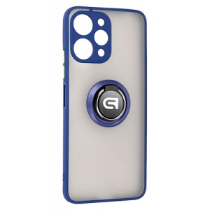 Чохол для смартфону Armorstandart Frosted Matte Ring for Xiaomi Redmi 12 4G Navy Blue (ARM68904)