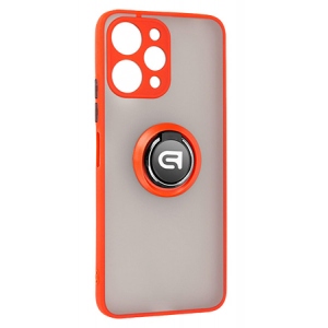 Чохол для смартфону Armorstandart Frosted Matte Ring for Xiaomi Redmi 12 4G Red (ARM68905)