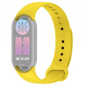 Ремінець для фітнес-браслету Armorstandart for Xiaomi Mi Band 8 Yellow (ARM68019)