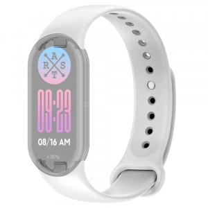 Ремінець для фітнес-браслету Armorstandart for Xiaomi Mi Band 8 White (ARM68018)