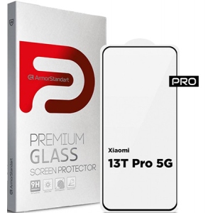 Захисне скло для смартфону Armorstandart Pro for Xiaomi 13T Pro 5G Black (ARM69551)