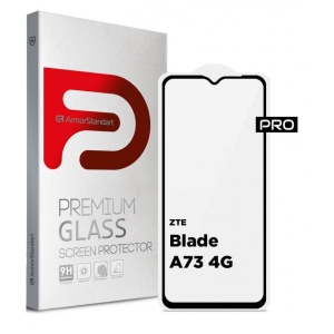 Захисне скло для смартфону Armorstandart Pro for ZTE Blade A73 4G Black (ARM70682)
