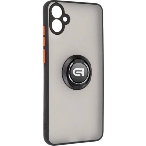 Чохол для смартфону Armorstandart Frosted Matte Ring for Samsung A05 (A055) Black (ARM72707)