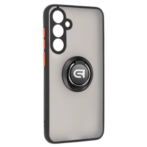 Чохол для смартфону Armorstandart Frosted Matte Ring for Samsung S23 FE 5G (SM-S711) Black (ARM72713)