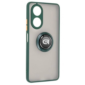 Чохол для смартфону Armorstandart Frosted Matte Ring for Samsung S23 FE 5G (SM-S711) Dark Green (ARM72714)