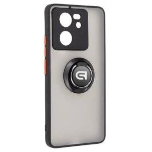 Чохол для смартфону Armorstandart Frosted Matte Ring for Xiaomi 13T / 13T Pro Black (ARM72717)