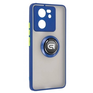 Чохол для смартфону Armorstandart Frosted Matte Ring for Xiaomi 13T / 13T Pro Navy Blue (ARM72719)