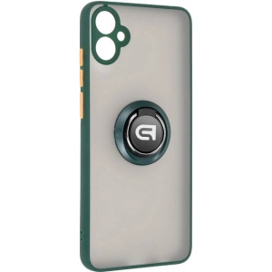 Чохол для смартфону Armorstandart Frosted Matte Ring for Samsung A05 (A055) Dark Green (ARM72761)
