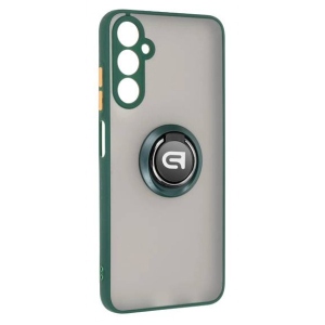 Чохол для смартфону Armorstandart Frosted Matte Ring for Samsung A05s (A057) Dark Green (ARM72764)