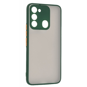 Чохол для смартфону Armorstandart Frosted Matte for Tecno Spark Go 2022 (KG5) Dark Green (ARM72396)