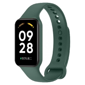 Ремінець для фітнес-браслету Armorstandart for Xiaomi Mi Band 8 Active / Redmi Smart Band 2 Dark Green (ARM73996)