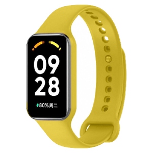 Ремінець для фітнес-браслету Armorstandart for Xiaomi Mi Band 8 Active / Redmi Smart Band 2 Yellow (ARM74002)