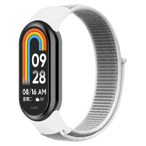 Ремінець для фітнес-браслету Armorstandart for Xiaomi Smart Band 8 White / Grey (ARM74014)