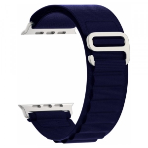 Ремінець для смарт-годинника Armorstandart Alpina Band for Apple Watch All Series 42/44/45/49 mm Dark Blue (ARM74200)