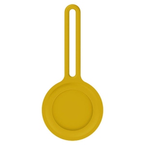 замовити Чохол для бездротового маяка Armorstandart for AirTag Silicone Long Loop Yellow (ARM58996)