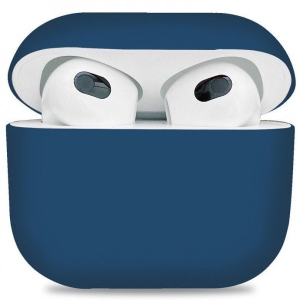 Чохол для навушників Armorstandart Ultrathin Silicone Case for Apple AirPods 3 Dark Blue (ARM60304)