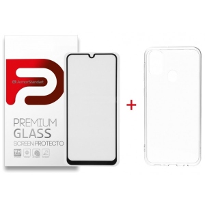 Чохол для смартфону Armorstandart Air for Samsung Galaxy M21 SM-M215 Transparent (ARM58043) + захисне скло