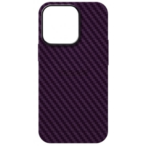 Чохол для смартфону Armorstandart LikeCarbon MagCase for Apple iPhone 14 Pro Purple (ARM69204)