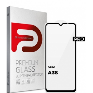 Захисне скло для смартфону Armorstandart Pro for OPPO A18 4G / A38 4G Black (ARM71040)
