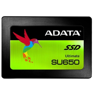SSD-накопичувач внутрішній ADATA Ultimate SU650 240GB 2.5" SATA III 3D TLC (ASU650SS-240GT-R)