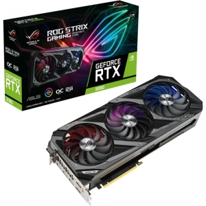 Відеокарта Asus GeForce RTX3080 12GB GDDR6X STRIX GAMING OC (STRIX-RTX3080-O12G-GAM)
