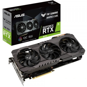 Відеокарта Asus GeForce RTX 3070 TUF Gaming 8GB GDDR6 256bit (TUF-RTX3070-O8G-GAMING)