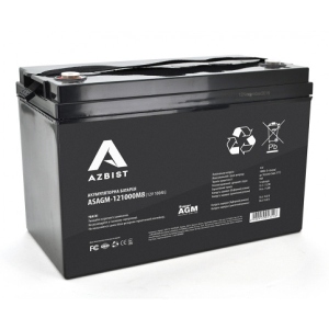 Акумулятор для ДБЖ Azbist 12V 100.0Ah (ASAGM-121000M8)