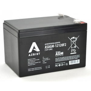Акумулятор для ДБЖ Azbist Super Black Case 12V 12.0Ah (ASAGM-12120F2)