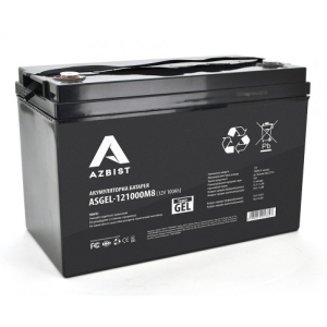 Акумулятор для ДБЖ Azbist 12V 100.0Ah (ASGEL-121000M8)