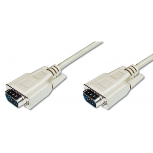Кабель VGA Assmann VGA (HDDB15M/M) 3.0m White (AK-310100-030-E)