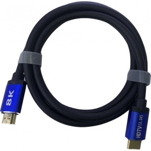 Кабель HDMI Atcom HDMI-HDMI V.2.1 Real 8K 2m Black (88888)