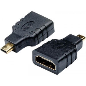 Перехідник HDMI Atcom microHDMI (M) - HDMI Black (16090)