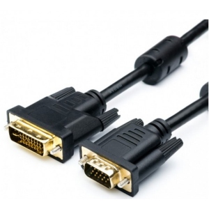 Кабель Atcom VGA 1,8м HD15M/DVI Black (16143)